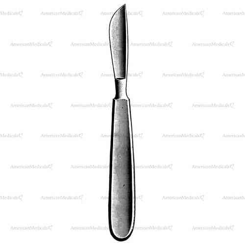 langenbeck resection knife - single sided blade 5.5 cm (2 1/4")