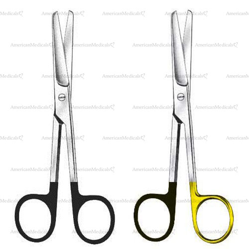 supercut operating scissors - blunt/blunt, straight