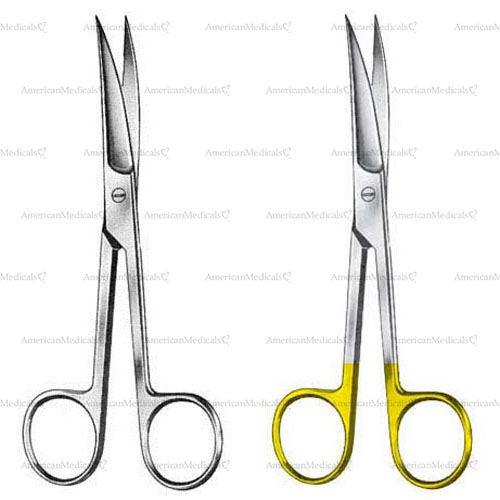 operating scissors - sharp/sharp, curved