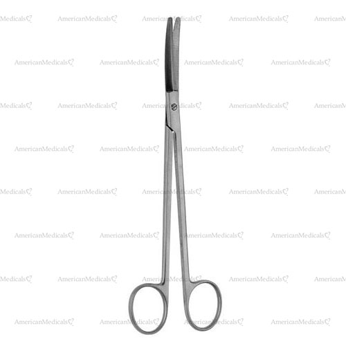 gorney dissecting scissors - delicate, curved, 19 cm (7 1/2")