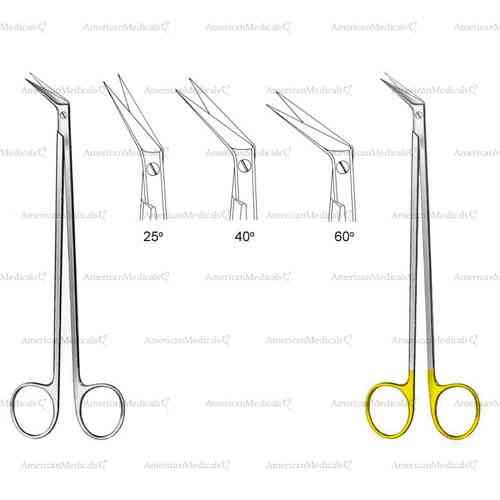 potts-smith vascular scissors - 19 cm (7 1/2")