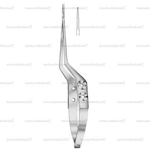 yasargil ophthalmic & micro scissors - straight