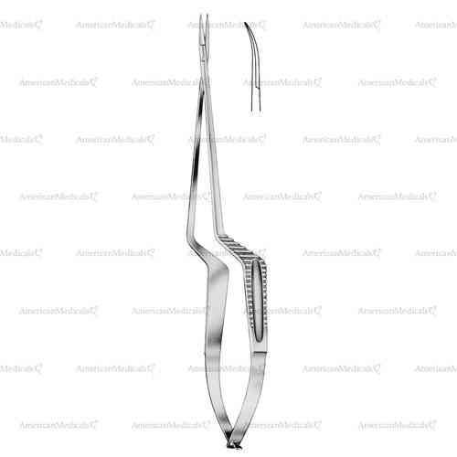 ophthalmic & micro scissors - straight, bayonet, 18.5 cm (7 1/4")