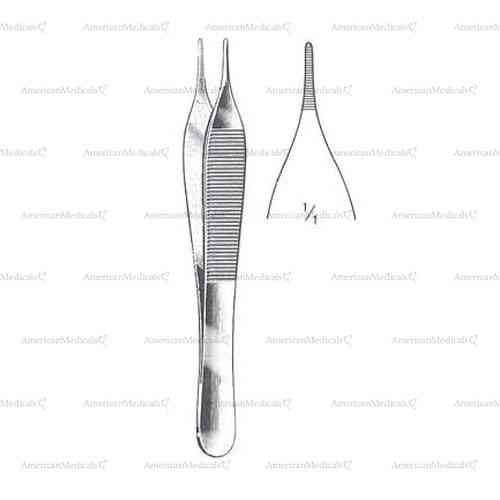 adson forceps - serrated