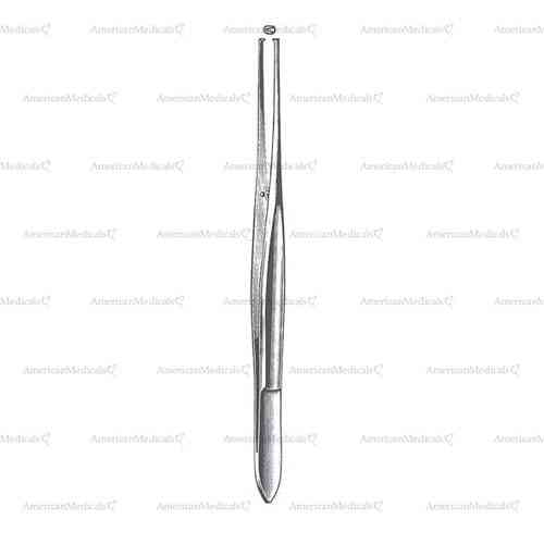 cushing forceps - 1 x 2 Teeth - straight