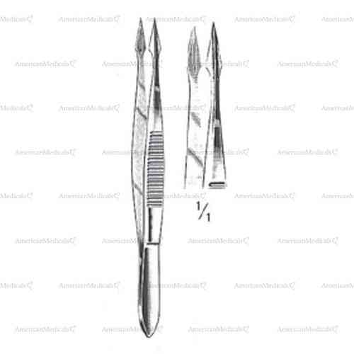 hunter splinter forceps - straight