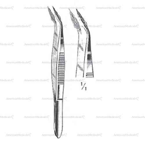 hunter splinter forceps - curved