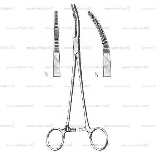 toennis hemostatic forceps