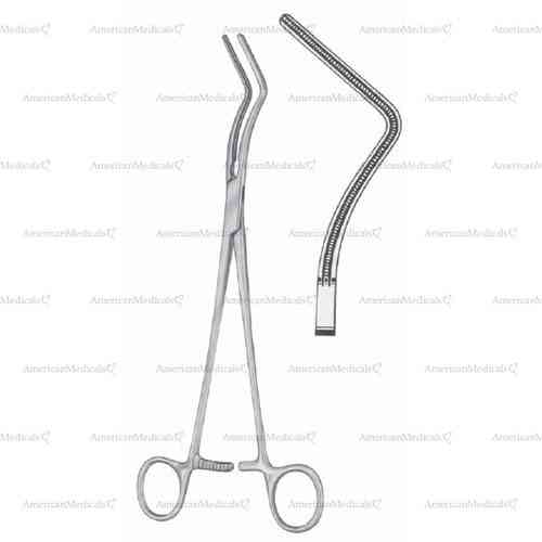 lees bronchus clamp - 25 cm (9 7/8")