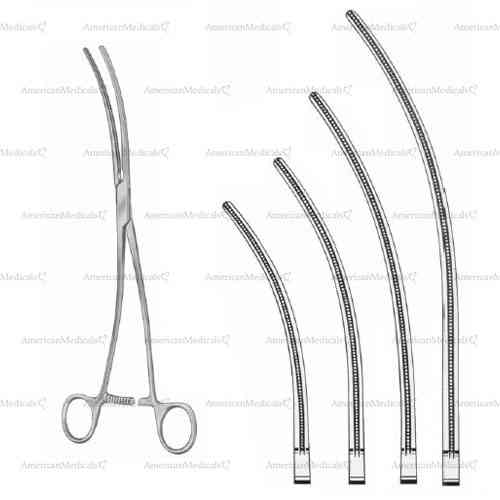 de bakey aortic aneurysm clamps