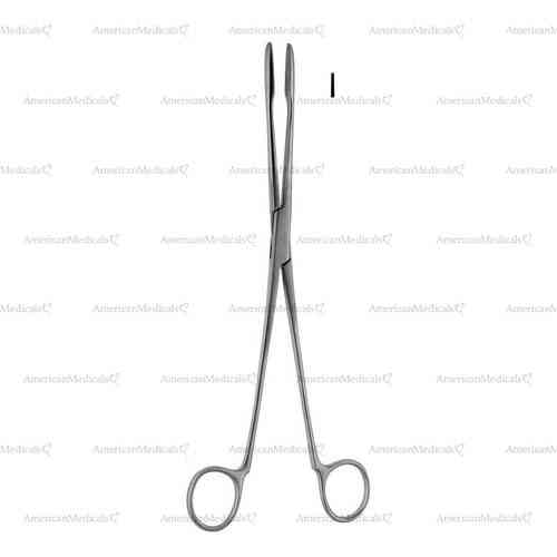 gross-maier dressing forceps without ratchet - long