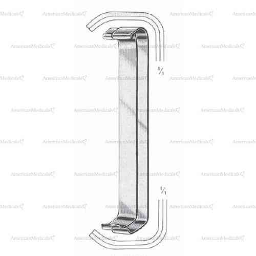 farabeuf retractor - 15 cm (6")