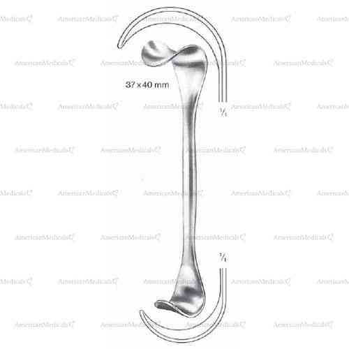 goelet retractor - 19 cm (7 1/2")