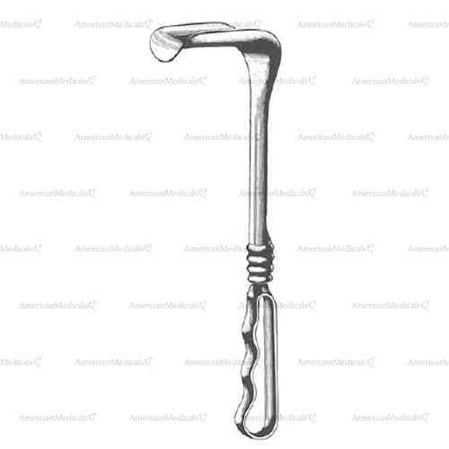 kelly retractor - 26 cm (10 1/4")