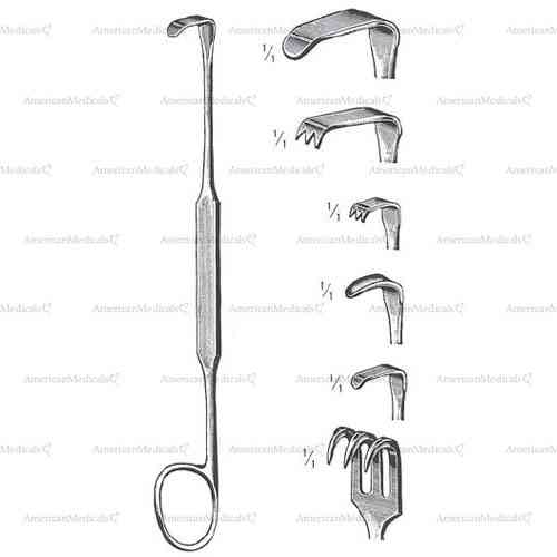 meyerding retractor - 18 cm (7 1/8")