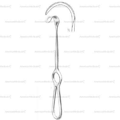 kocher retractor - 22 cm (8 3/4")