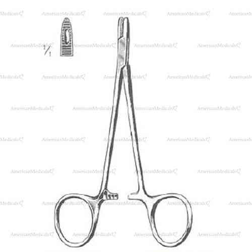 derf needle holder - 12 cm (4 3/4")