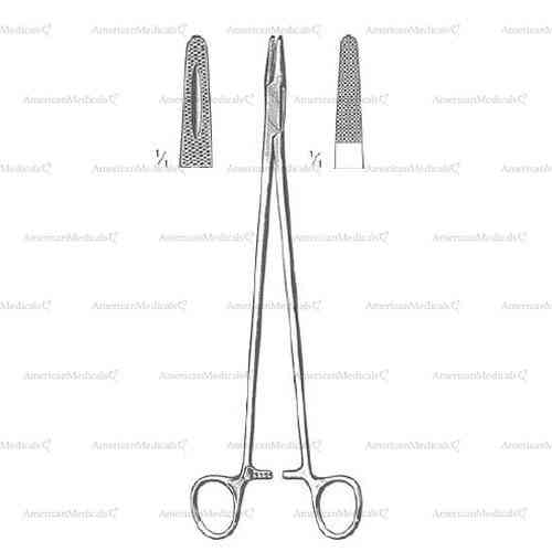 masson needle holder - 27 cm (10 5/8")