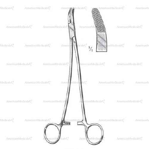 stratte needle holder - 23 cm (9 1/8")