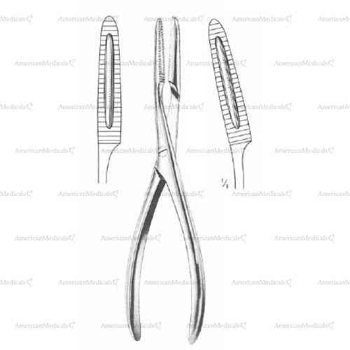 sequester forceps - 20 cm (8 ")