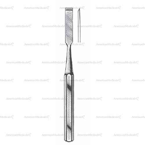 hibbs bone chisel - 24 cm (9 3/8")