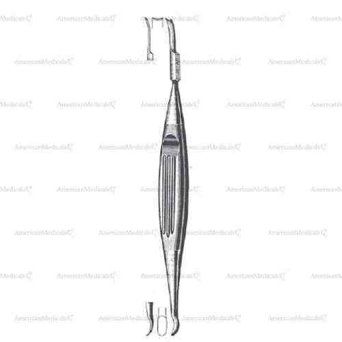 overholt double ended elevator - 29.5 cm (11 5/8")