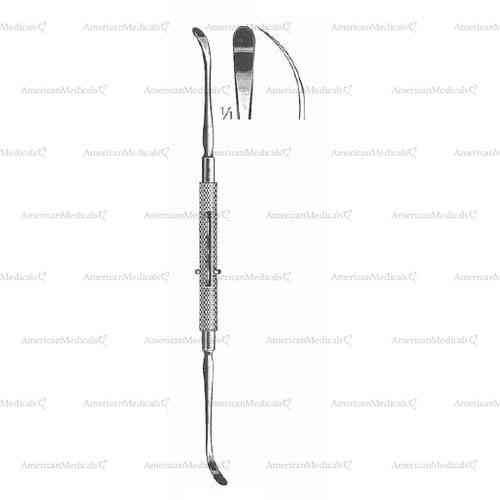 roger double ended septum elevator - 19 cm (7 1/2")