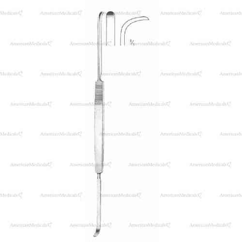 cottle double ended septum elevator - 23 cm (9 1/8")