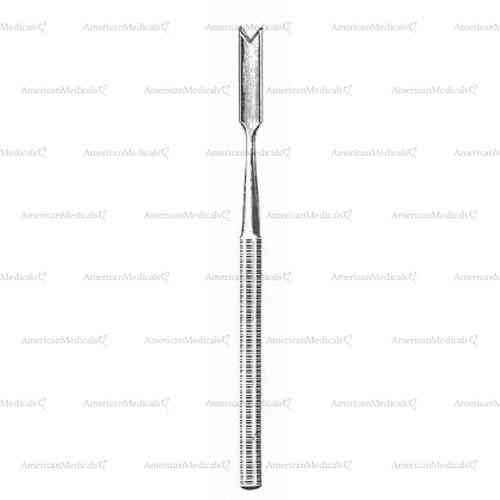 hajek v-shaped gouge