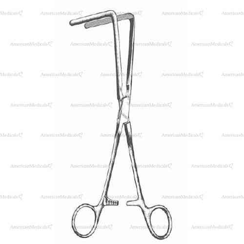 fehland intestinal & stomach forceps - 23.5 cm (9 1/4")