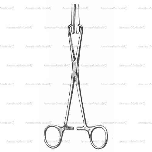 stone intestinal & stomach forceps - 15.5 cm (6 1/8")