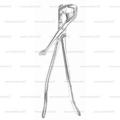 demartel-wolfson anastomosis clamp - 26 cm (10 1/4")