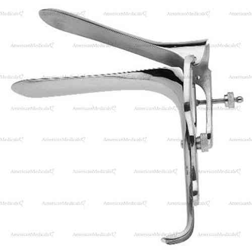 grave vaginal speculum - extra large, 120 x 38 mm