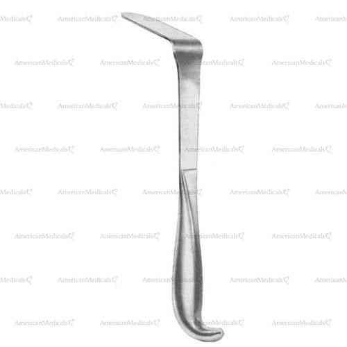 doyen vaginal retractor - 70 x 30 mm