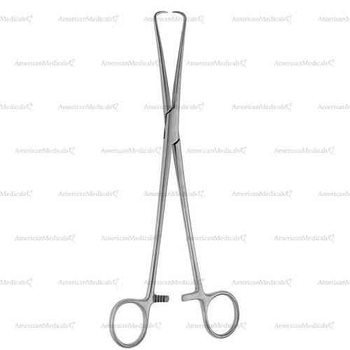 pozzi tenaculum forceps - 25 cm (9 7/8")