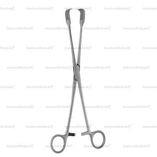 pratt tenaculum forceps - 4 x 4 Teeth - 26 cm (10 1/4")