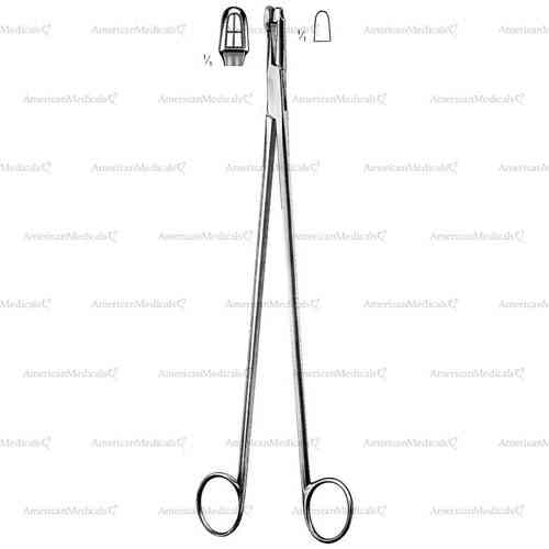 schubert biopsy forceps - straight