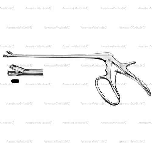 tischlet-morgan biopsy curette - 20 cm (8")