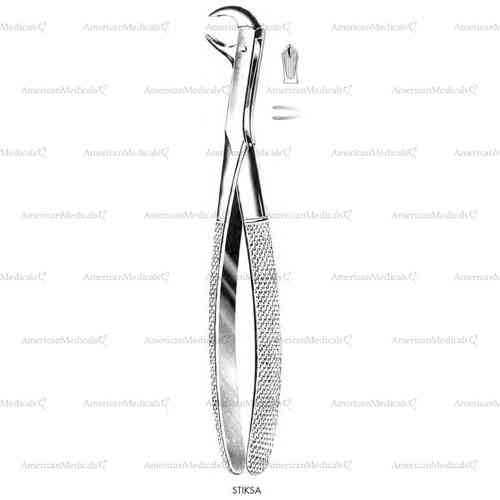 stiksa extracting forceps, figure 411