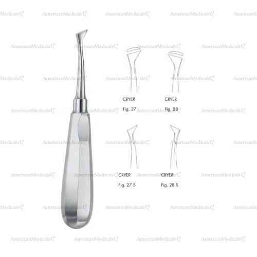 cryer root elevator - fig. 27 & 28