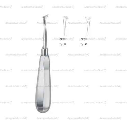 cryer root elevator - fig. 39 & 40