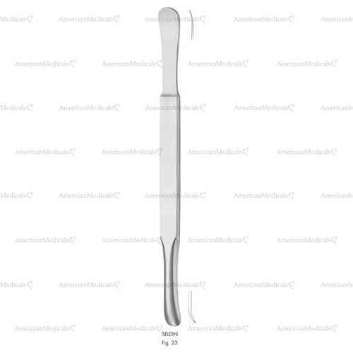 seldin periosteal elevator - fig. 23