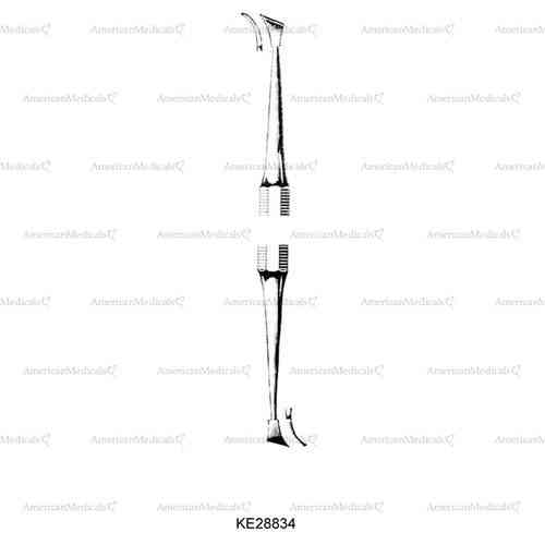 double ended scalers with flat tip - fig. 34