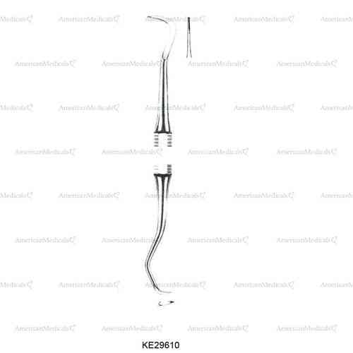 double ended scalers - angled backwards with curved tip