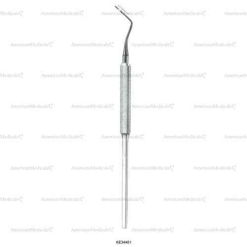 single ended periodontal probe with round handle