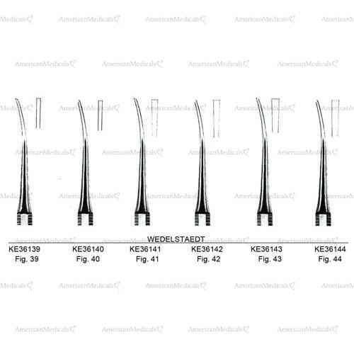 wedelstaedt single ended enamel chisel