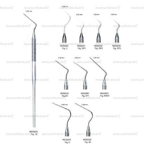 single ended root canal spreader