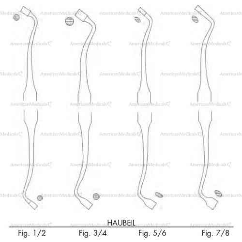 haubeil double ended amalgam plugger