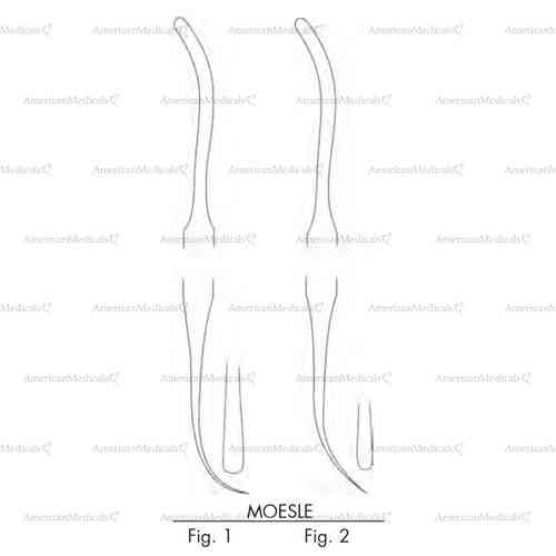 moesle double ended plastic filling instrument