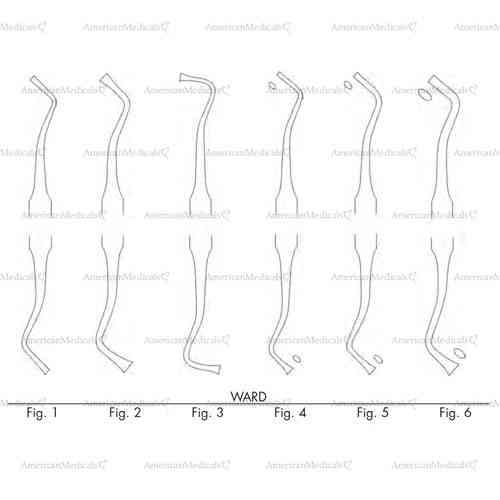 ward double ended plastic filling instrument - smooth